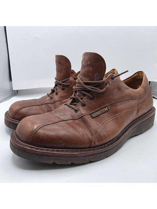 Mephisto Abel Goodyear Welt Air Relax Mens Size 11 Brown Leather Oxford Shoes main image 8